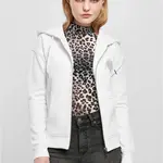 Women's classic zip-up hoodie in black