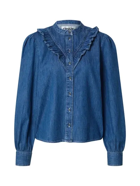 ONLY Blúzka 'ONLDasha-Sevigny'  modrá denim