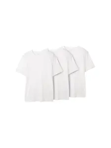 TOM TAILOR DENIM Tričko  biela