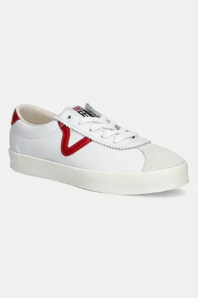 Kožené tenisky Vans Premium Classics LX Sport Low 73 bílá barva, VN000D2JRED1