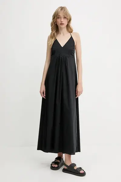 Šaty Liu Jo černá barva, maxi, VA5069.TS330