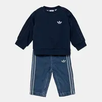 Dětská souprava adidas Originals tmavomodrá barva, JD5826