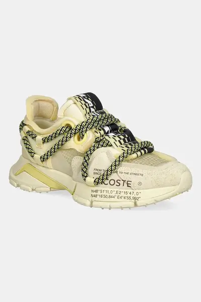 Tenisky Lacoste L003 ACTIVE RUNWAY žlutá barva, 49SFA0014