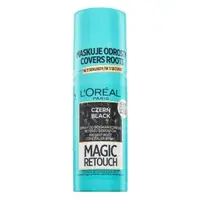 L´Oréal Paris Magic Retouch Spray korektor na odrosty barvených vlasů Black 75 ml