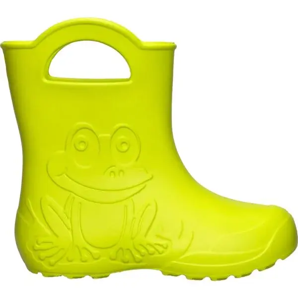 AQUOS FROGS Dětské holínky, žlutá, velikost