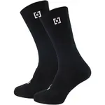 Horsefeathers CREW SOCKS 2PACK Unisexové sportovní ponožky, černá, velikost