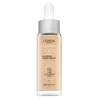 L´Oréal Paris True Match Nude Plumping Tinted Serum sérum pre zjednotenie farebného tónu pleti 0.5-2 Very Light 30 ml