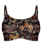 Bikiny horní díl Mr. GUGU & Miss GO JAPANESE DRAGON