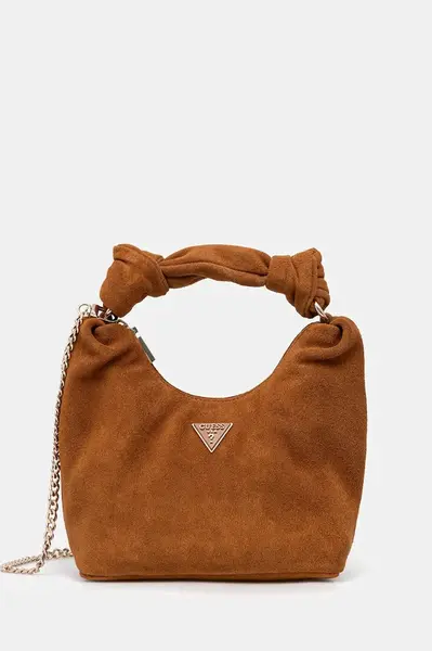 Semišová kabelka Guess ISOTTA