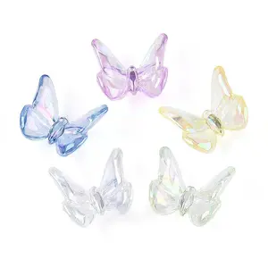 UV Plating Transparent Acrylic Beads