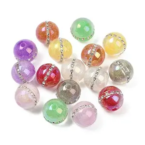 Resin Round Beads