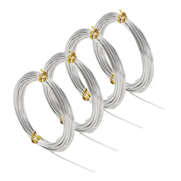 4 Rolls Round Aluminum Wire