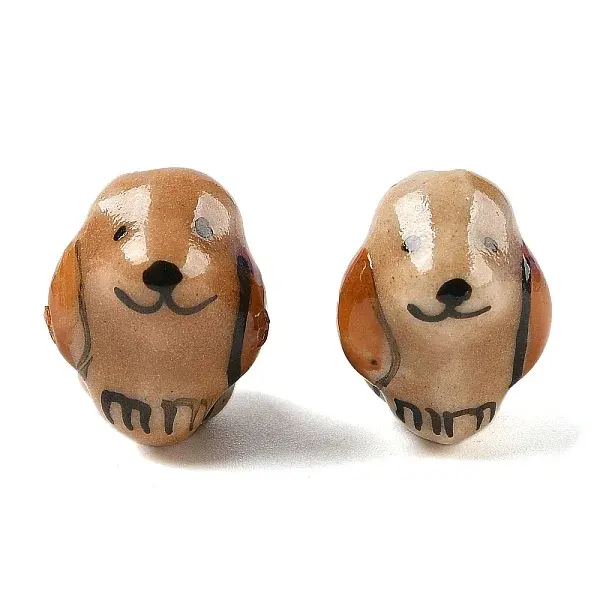 Hand-Painted Porcelain Beads