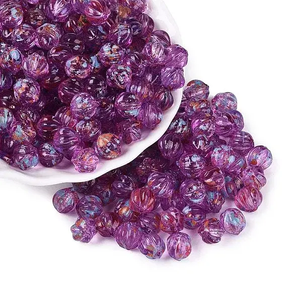 Picasso Transparent Glass Beads