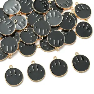 35Pcs Alloy Enamel Pendants