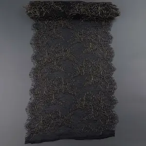 3M Polyester Eyelash Shaped Wide Lace Trim