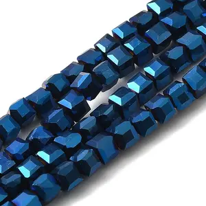 Electroplate Glass Beads Strands