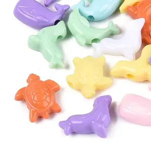 Animal Opaque Acrylic Beads