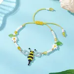 Glass Seed Beads Link Bracelets