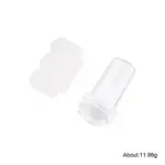 Silicone Nail Art Seal Stamp and Scraper Set