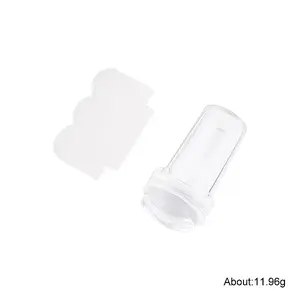 Silicone Nail Art Seal Stamp and Scraper Set
