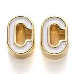 Rack Plating Alloy Enamel Beads