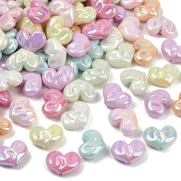 UV Plating Opaque Acrylic Beads