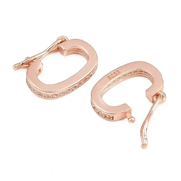 925 Sterling Silver Twister Clasps