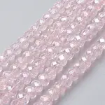 Electroplate Glass Beads Strands
