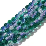 Crackle Glass Beads Strands