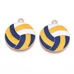 Alloy Enamel Pendants