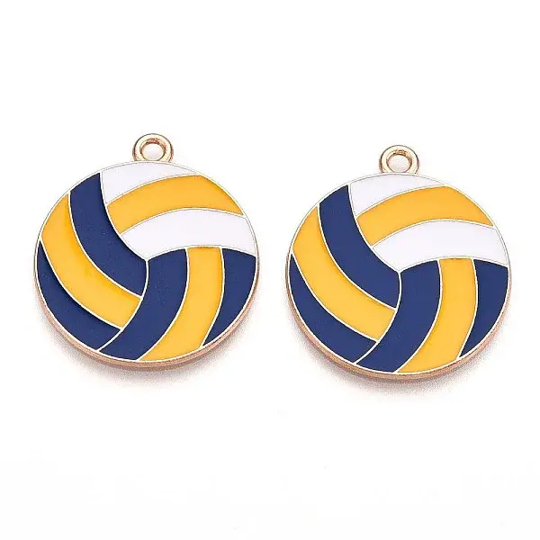 Alloy Enamel Pendants