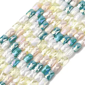 Electroplate Glass Beads Strands