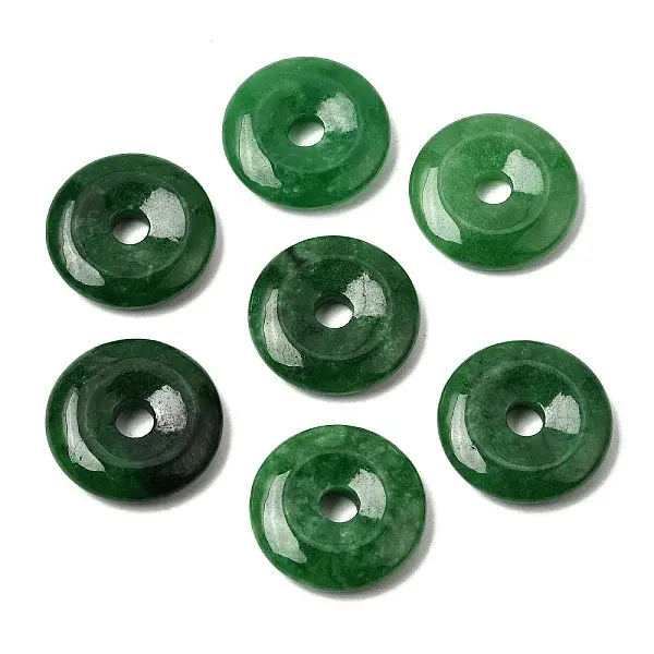 Natural Myanmar Jade Dyed Pendants