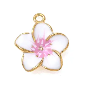 304 Stainless Steel Enamel Pendants