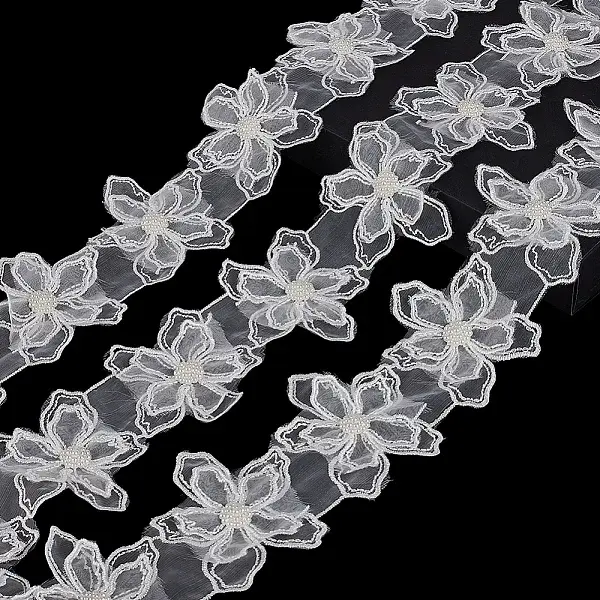 Organza Flower Lace Trims