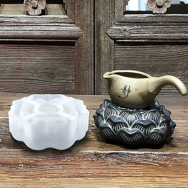 DIY Lotus Display Decoration Silicone Molds