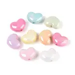 Luminous UV Plating Opaque Acrylic Beads