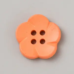 Spray Painted Plastic Buttons