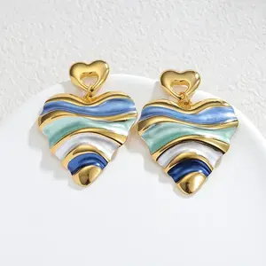 Women's 304 Stainless Steel Stud Earrings