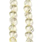 Baking Paint Transparent Glass Beads Strands