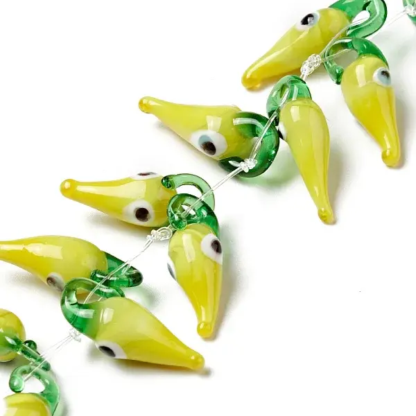 Handmade Lampwork Beads Strand