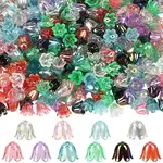 500Pcs 10 Colors Acrylic Bead Caps