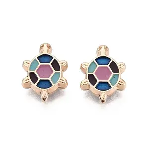 Rack Plating Alloy Enamel Beads