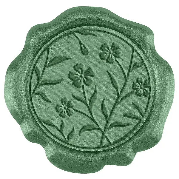 50Pcs Adhesive Wax Seal Stickers