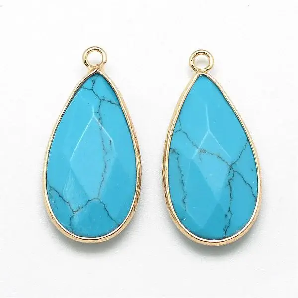 Synthetic Turquoise Pendants