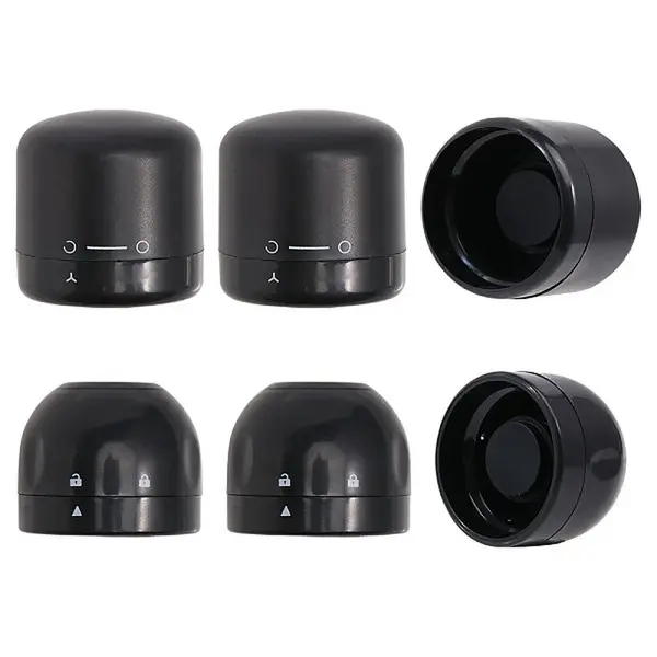 6Pcs 2 Styles Plastic Bottle Stoppers