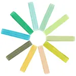 30M 10 Colors Flat Polyester Elastic Cord