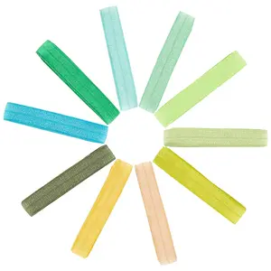 30M 10 Colors Flat Polyester Elastic Cord