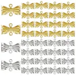 40Pcs 2 Colors Alloy Links Connector Charms